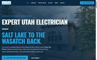 Snow Top Electric website