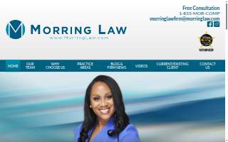 Morring Law PLLC website