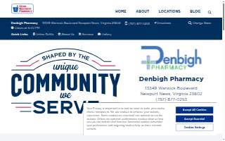 Denbigh Pharmacy website