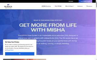 Misha’s Coffee website