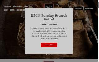 River Stone Chophouse website