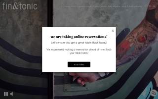 Fin & Tonic website