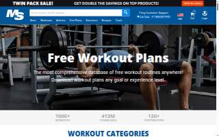 Workout Anytime Calhoun website