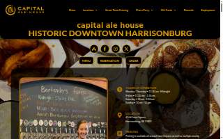 Capital Ale House website