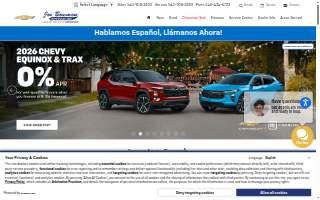 Joe Bowman Chevrolet website