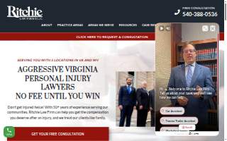 Ritchie Law Firm website
