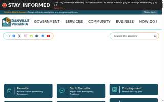 DANVILLE CBOC VA CLINIC website