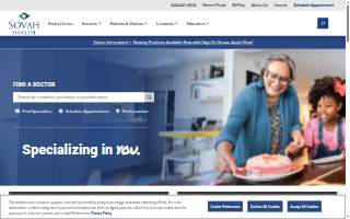 Sovah Pediatrics - Danville website