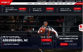 PBR Logistics website