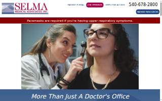 Selma Medical Associates website