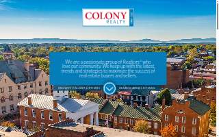 Colony Realty website
