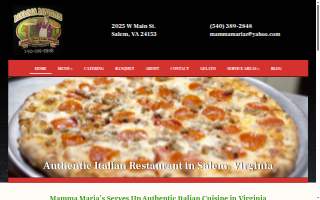 Mamma Maria's website