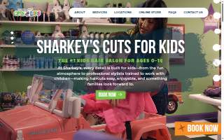 Sharkey's Wing & Rib Joint website