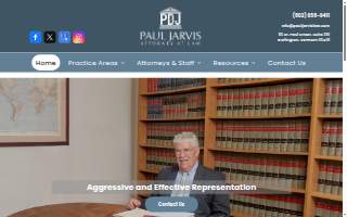 Paul Jarvis Law website