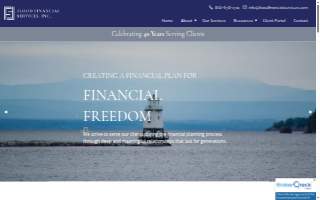 Flood Financial Services website