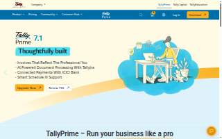 Tally B's Pastry LLC website