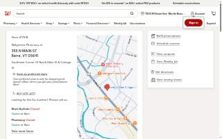 Walgreens of Barre website