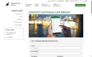 National Life Group website