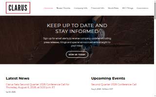 Clar Construction website