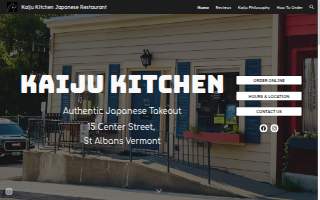 Kaiju Kitchen website