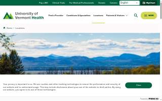 University of Vermont Medical Center website