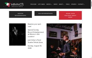 Mimmo's Pizzeria & Restaurant - St. Albans website