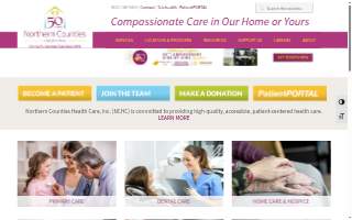 Northern Express Care - Newport website