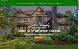 Soler Family Property Maintenance website