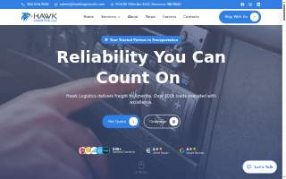 Hawk Logistics, LLC website