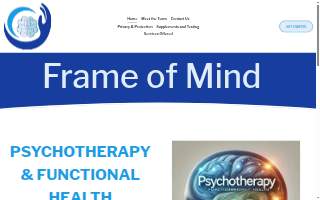 Frame of Mind website