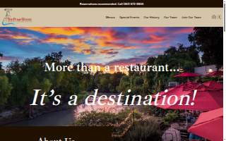 The PumpHouse Riverside Restaurant and Bar website