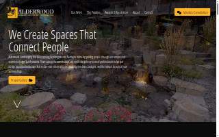 Alderwood Landscaping website
