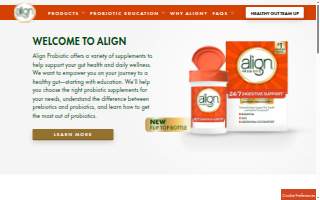 Align Chiropractic of Amarillo website