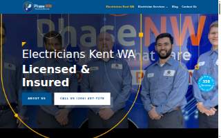 Phase NW Electricians website