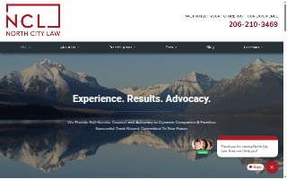 North City Law, PC website