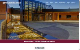 Gaffney Construction website