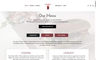 Crimson Door Cafe website