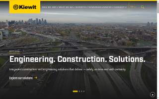 Kiewit Infrastructure West Co. website