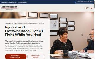 Abeyta Nelson Injury Law | Yakima website