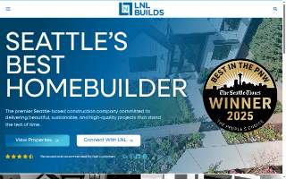 LNL Builds website