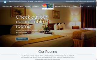 Clover Island Inn website