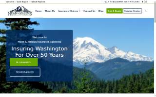 Head and Malesis Insurance Agencies website