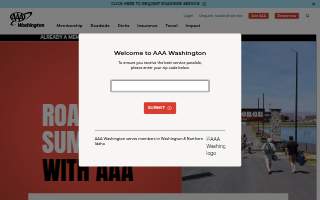 AAA Washington Insurance Agency - Auburn website