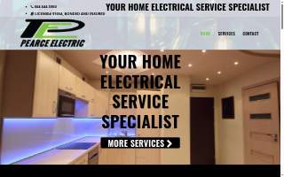 Pearce Electric website
