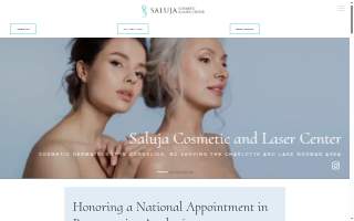 Saluja Tax Services website