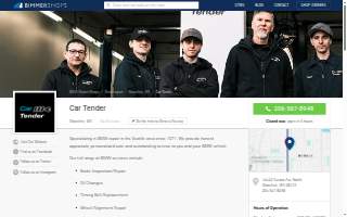 Car Tender website