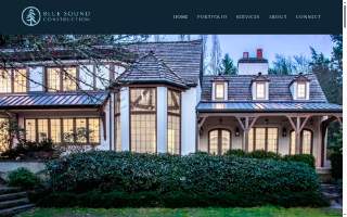 Blue Sound Construction, Inc. website