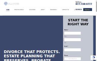 Pacific Northwest Family Law website