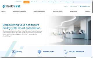 Health First Urgent Care website