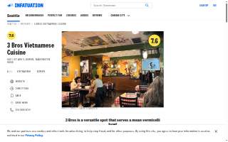 3 Bros Vietnamese Cuisine website